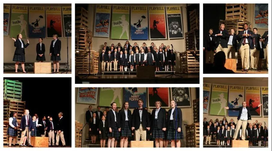 Trinitas students in music, arts, and athletics